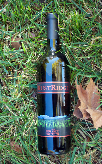RustRidge Winery 2010 Estate Zinfandel 750ml Wine Bottle