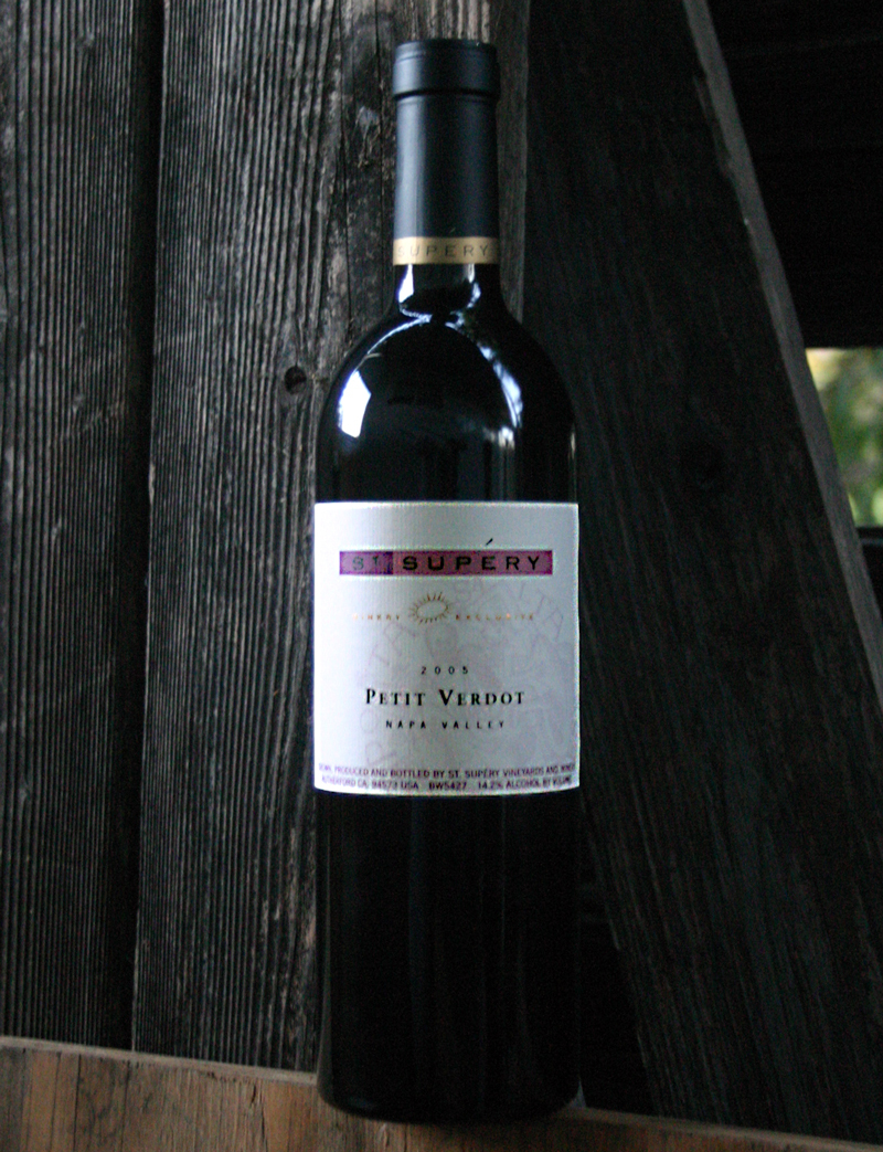 St. Supery 2005 Petit Verdot 750ml Wine Bottle