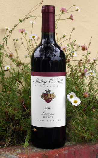 Maloy O'Neill Vineyards 2004 Lexicon 750ml Wine Bottle