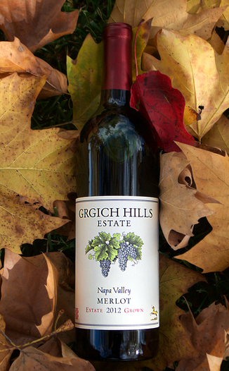 Grgich Hills Estate 2012 Estate Grown Napa Valley Merlot 750ml Wine Bottle