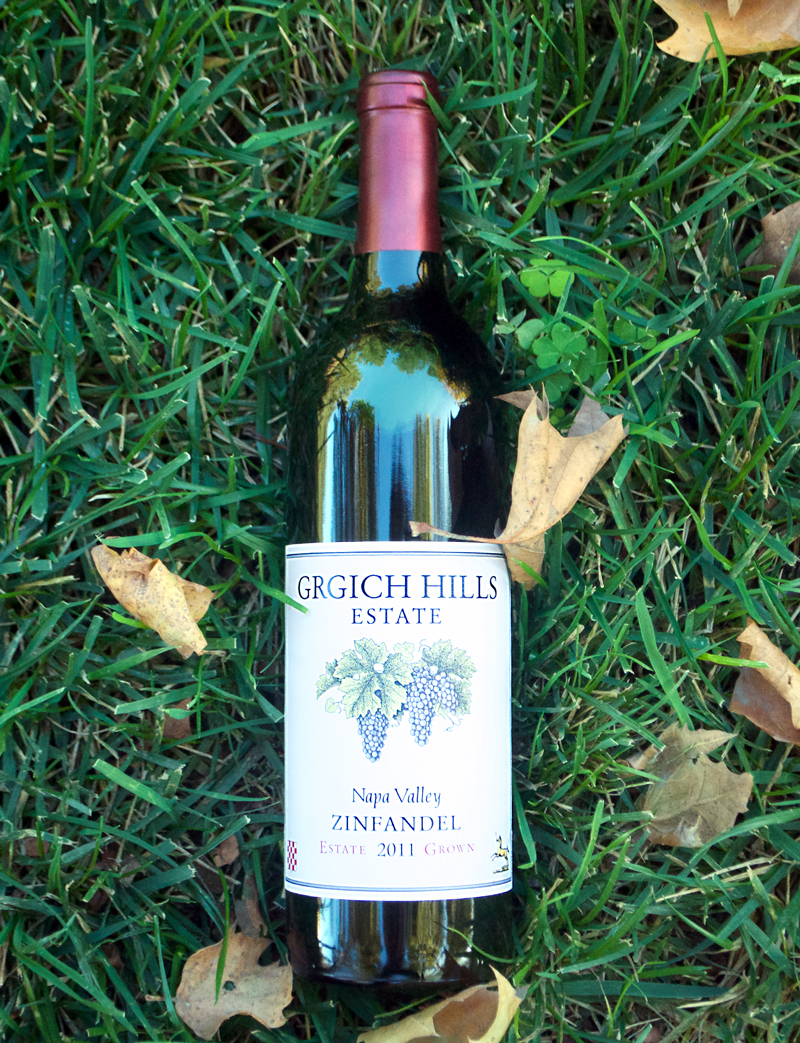 Grgich Hills Estate 2011 Napa Valley Estate Grown Zinfandel 750ml Wine Bottle