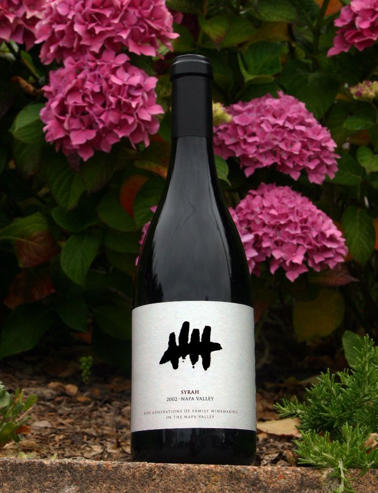 Five Vintners 2002 Napa Valley Syrah 750ml Wine Bottle