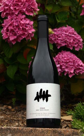 Five Vintners 2002 Napa Valley Syrah 750ml Wine Bottle