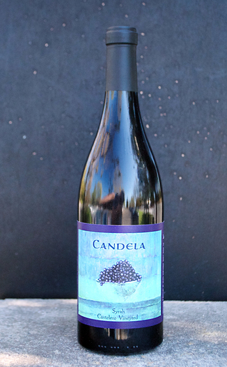 Miura Vineyards 2007 Candela Syrah 750ml Wine Bottle