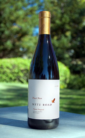 Metz Road 2012 Scheid 's Metz Viento Vineyard Estate Pinot Noir 750ml Wine Bottle