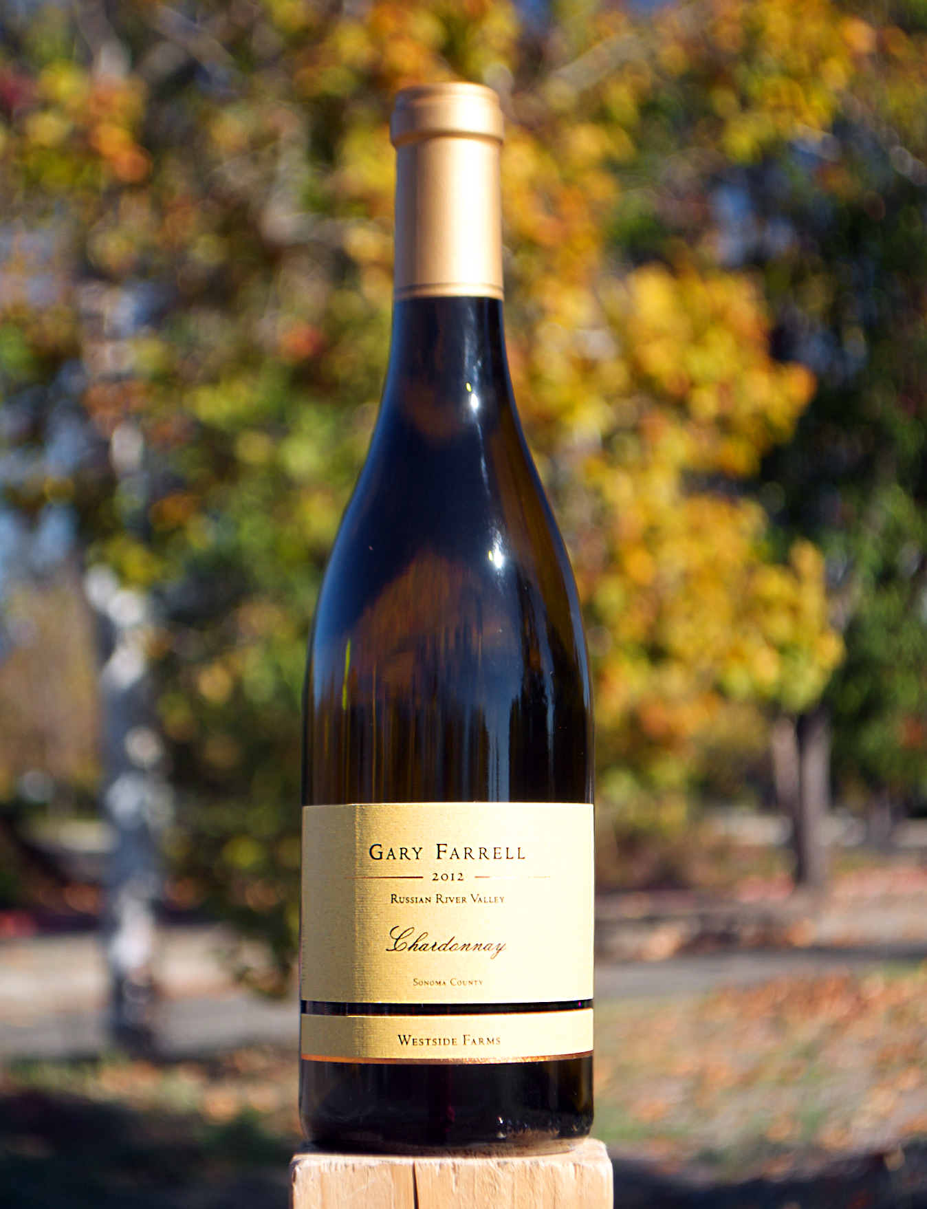 Gary Farrell 2012 Westside Farms Russian River Valley Chardonnay 750ml Wine Bottle