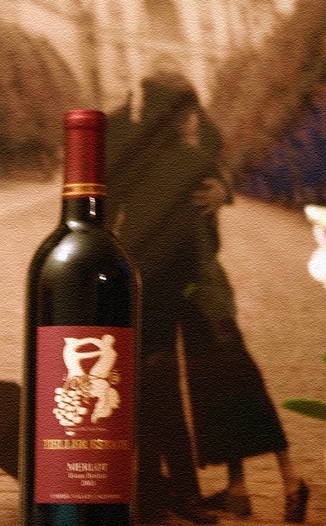 Heller Estate 2003 Merlot 750ml Wine Bottle