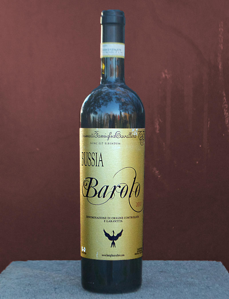 Tenimenti Famiglia Cavallero 2010 Bussia Barolo 750ml Wine Bottle