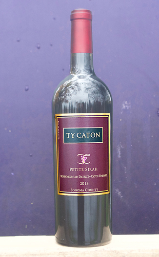 Ty Caton 2013 Moon Mountain Petite Sirah 750ml Wine Bottle