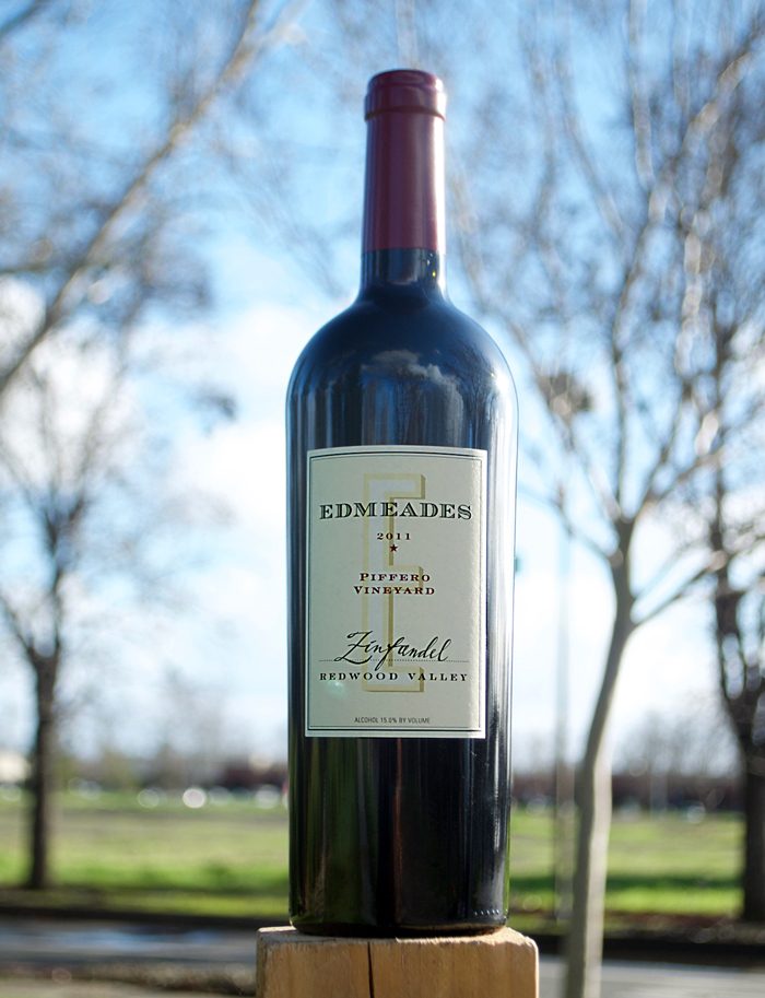 Edmeades 2011 Piffero Vineyard Zinfandel 750ml Wine Bottle