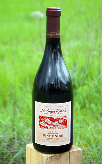 Holman Ranch 2011 Carmel Valley Estate Grown Pinot Noir 750ml Wine Bottle