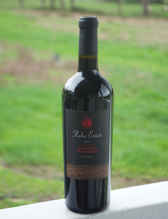 Rahn Estate 2008 Howell Mountain Cabernet Sauvignon 750ml Wine Bottle