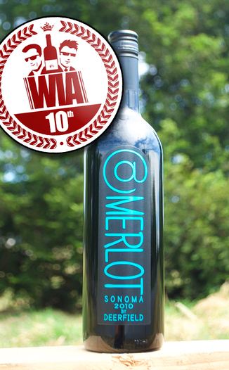 Deerfield Ranch 2010 "@" Merlot 750ml Wine Bottle