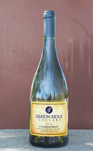 Graton Ridge Cellars 2014 Russian River Valley Chardonnay 750ml Wine Bottle