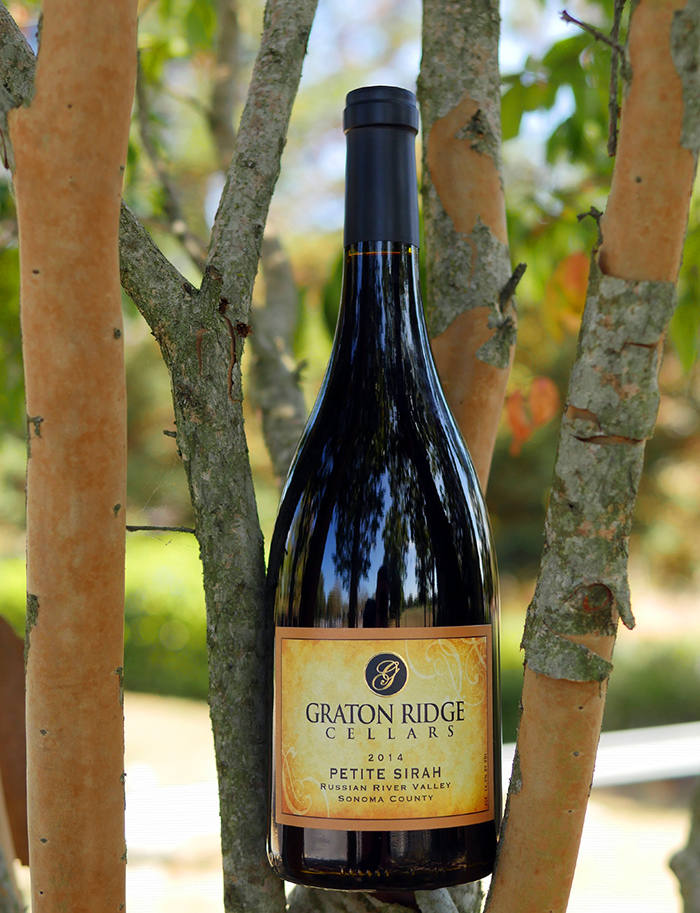 Graton Ridge Cellars 2014 Petite Sirah 750ml Wine Bottle