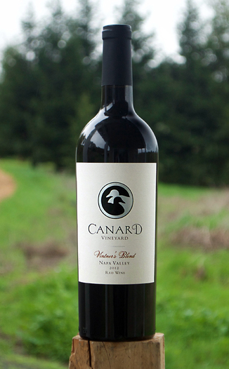 Canard Vineyard 2012 Vintner's Blend Napa Valley Red Wine 750ml Wine Bottle