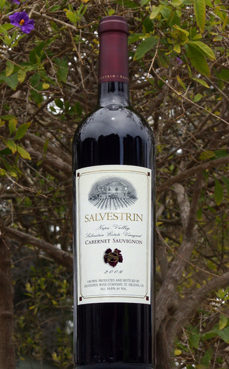 Salvestrin 2004 Cabernet Sauvignon 750ml Wine Bottle