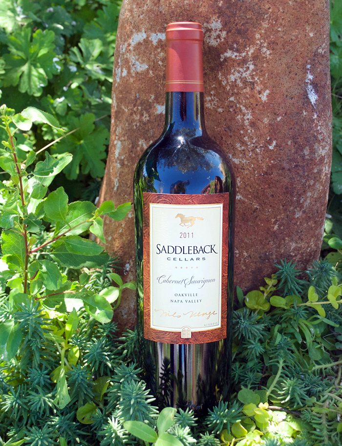Saddleback Cellars 2011 Oakville Cabernet Sauvignon 750ml Wine Bottle