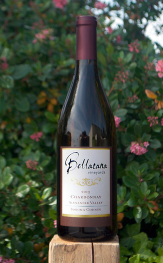 Bellacana Vineyards 2013 Alexander Valley Chardonnay 750ml Wine Bottle