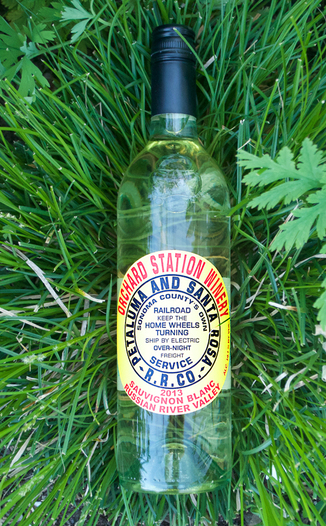 Orchard Station Winery 2013 Sauvignon Blanc 750ml Wine Bottle