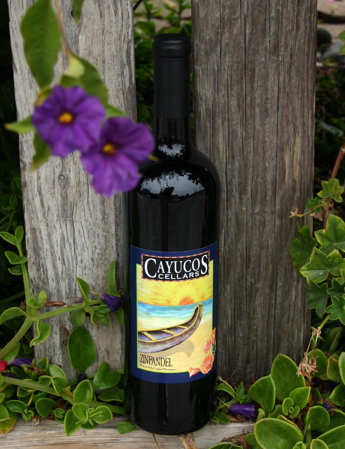 Cayucos Cellars 2002 Zinfandel 750ml Wine Bottle