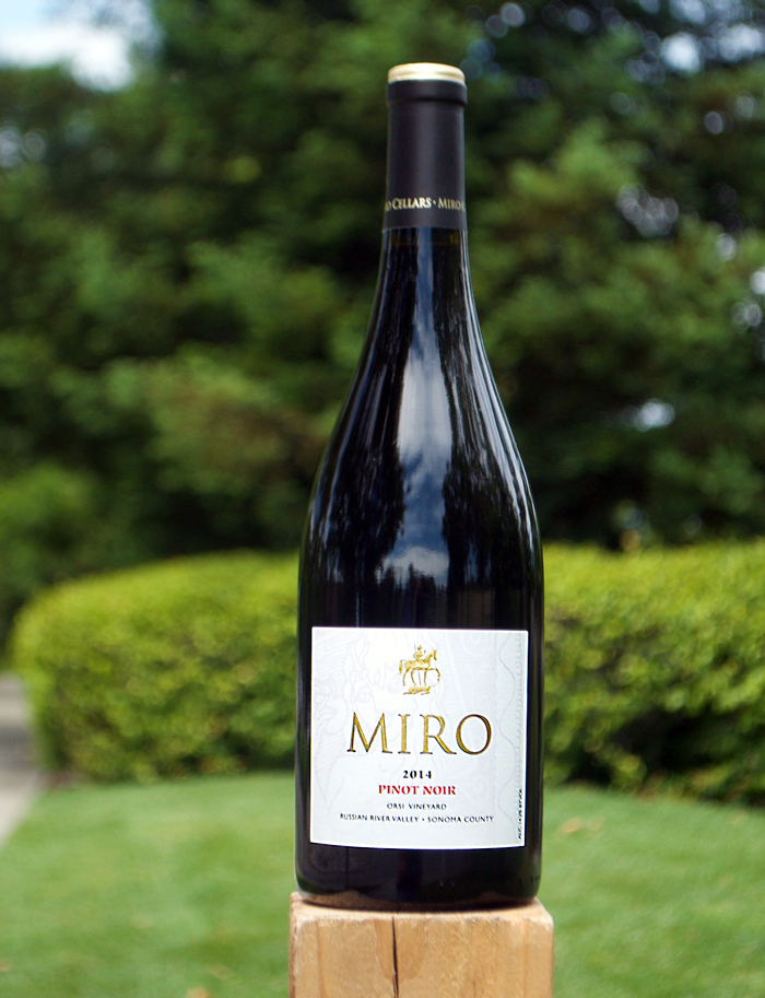 Miro Cellars 2014 Orsi Vineyard Pinot Noir 750ml Wine Bottle