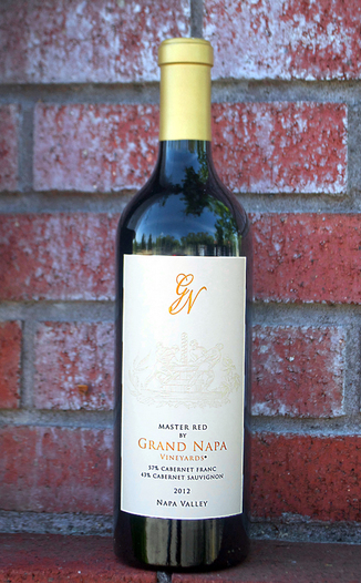 Grand Napa 2012 Master Red 750ml Wine Bottle
