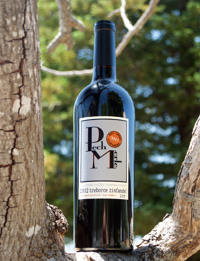 Pech Merle 2012 Treborce Vineyard Dry Creek Valley Zinfandel 750ml Wine Bottle