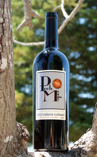 Pech Merle 2012 Treborce Vineyard Dry Creek Valley Zinfandel 750ml Wine Bottle