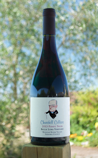 Churchill Cellars 2013 Bella Luna Pinot Noir 750ml Wine Bottle
