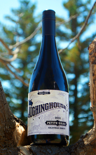 Laughinghouse 2014 Calaveras Petite Sirah 750ml Wine Bottle