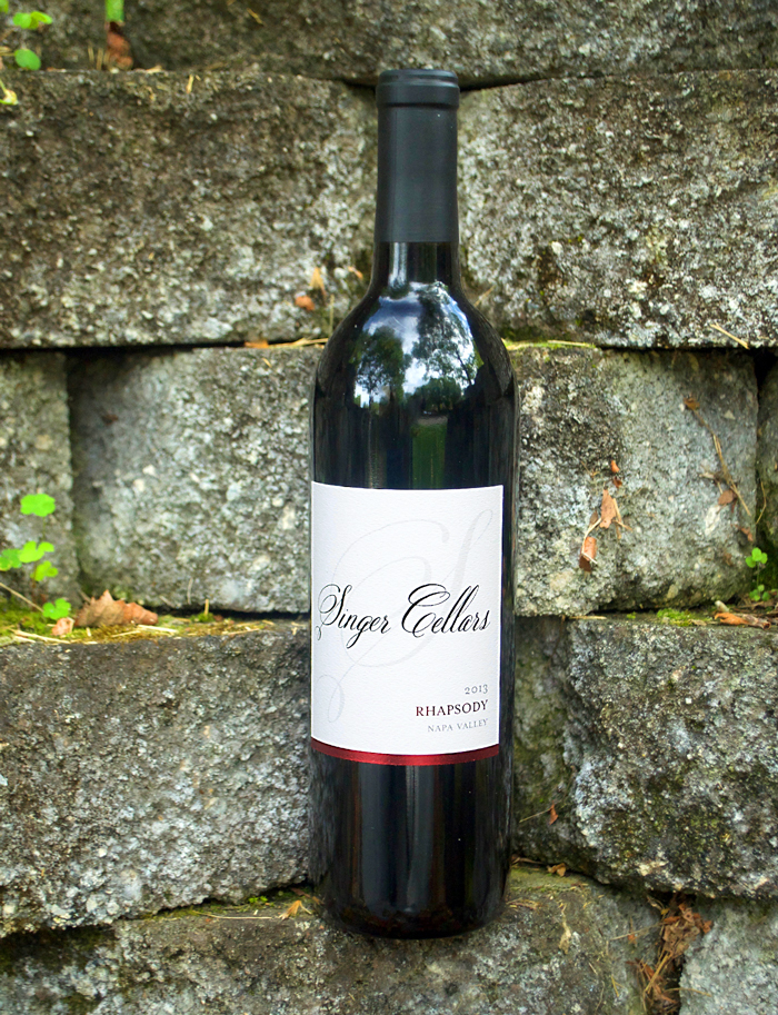 Singer Cellars 2013 "Rhapsody" Napa Valley Red Wine 750ml Wine Bottle