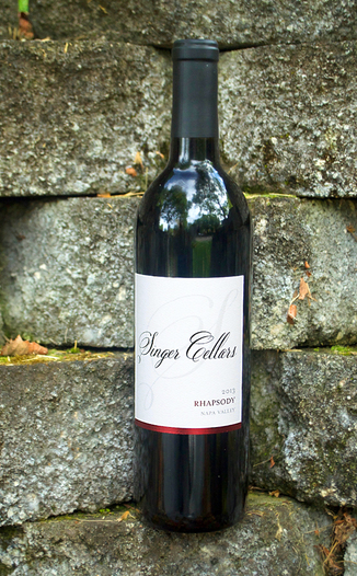 Singer Cellars 2013 "Rhapsody" Napa Valley Red Wine 750ml Wine Bottle