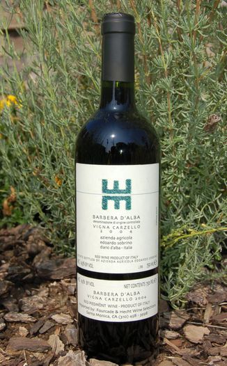 Az. Agr. Edoardo Sobrino 2004 Barbera d'Alba Vigna Carzello DOC 750ml Wine Bottle