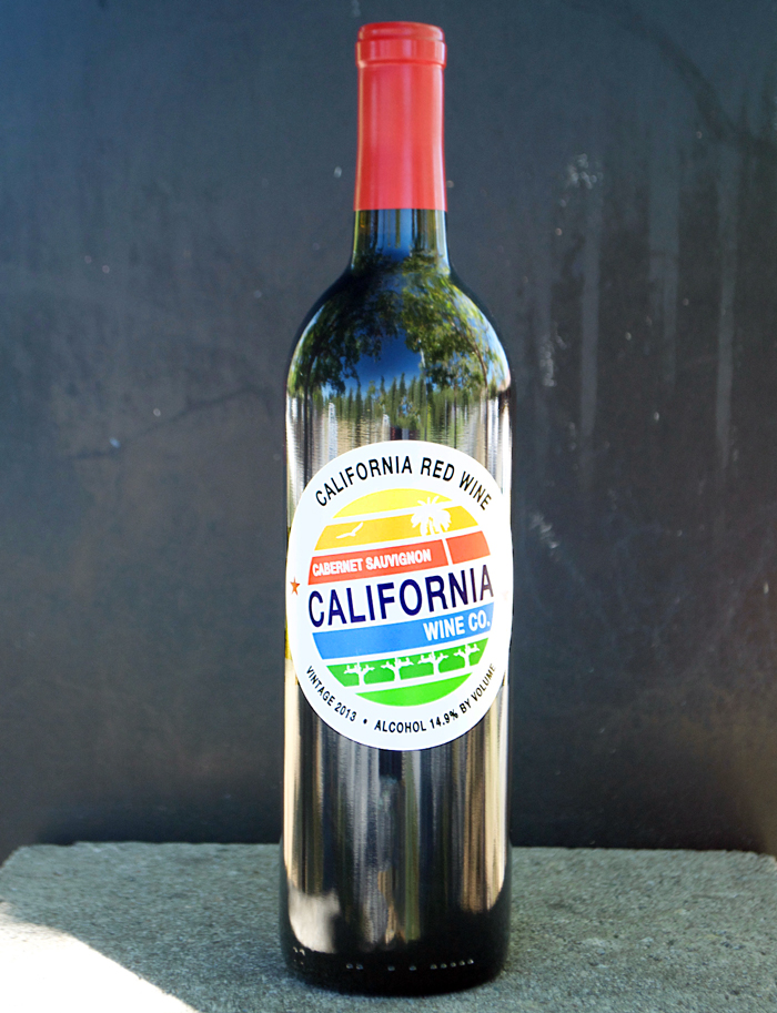 California Wine Co. 2013 Cabernet Sauvignon 750ml Wine Bottle