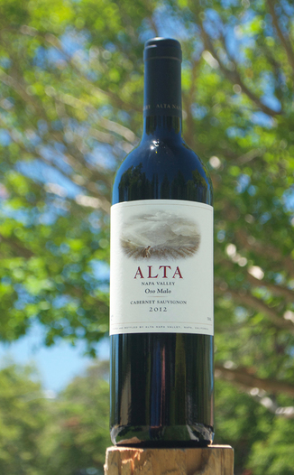 ALTA 2012 Oso Malo Napa Valley Cabernet Sauvignon 750ml Wine Bottle