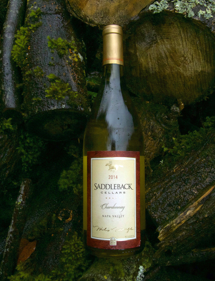 Saddleback Cellars 2014 Napa Valley Chardonnay 750ml Wine Bottle