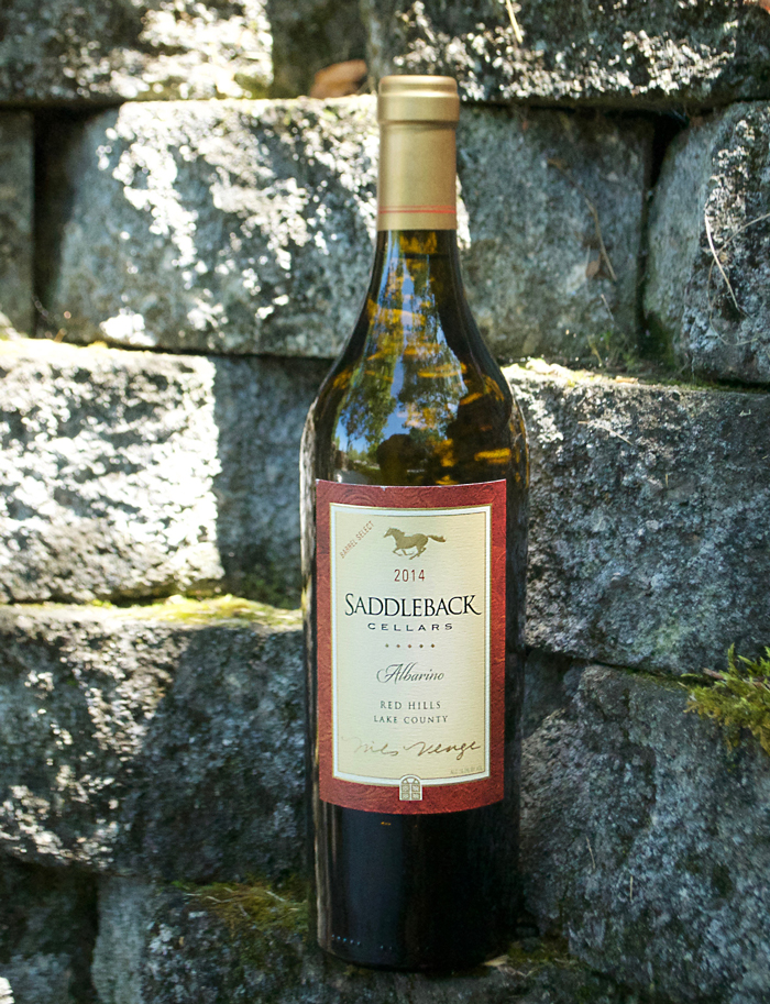 Saddleback Cellars 2014 Lake County Red Hills Albarino 750ml Wine Bottle