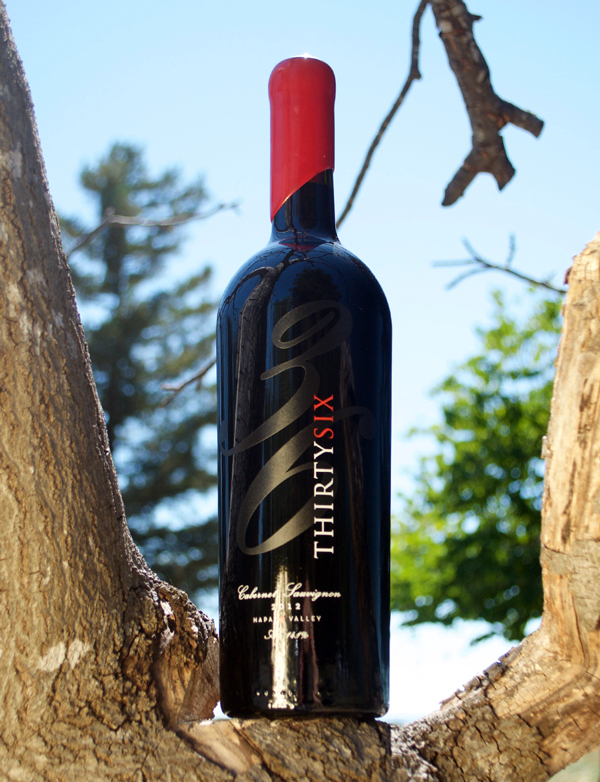 Vineyard 36 2012 Napa Valley Cabernet Sauvignon 750ml Wine Bottle