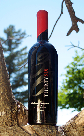 Vineyard 36 2012 Napa Valley Cabernet Sauvignon 750ml Wine Bottle