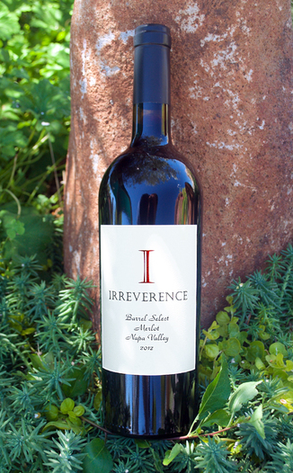 Porter Family 2012 Irreverence Napa Valley Barrel Select Merlot 750ml Wine Bottle