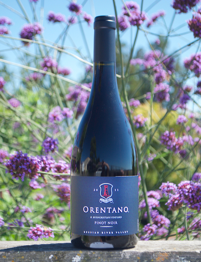Orentano 2011 Russian River Valley Pinot Noir 750ml Wine Bottle