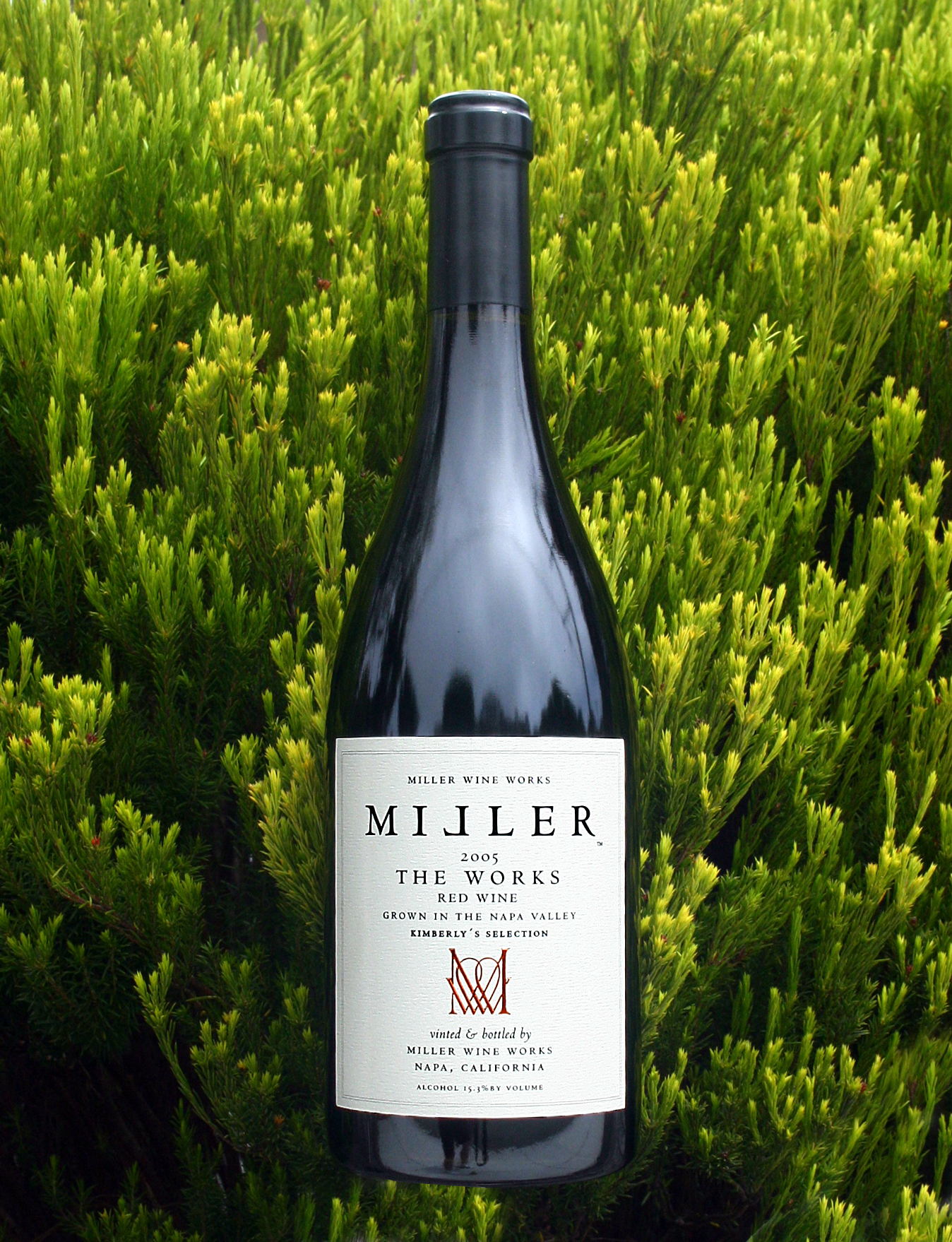 Miller Wine Works 2005 The Works, Kimberly’s Selection 750ml Wine Bottle