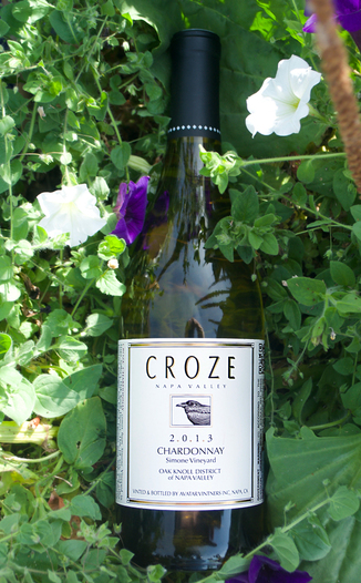 Croze 2013 Napa Valley Chardonnay 750ml Wine Bottle