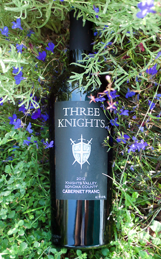 Three Knights Vineyards 2012 Knights Valley Cabernet Franc 750ml Wine Bottle