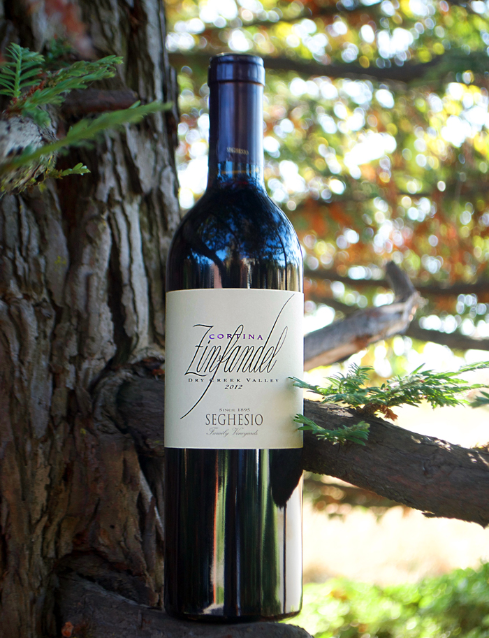 Seghesio Family Vineyards 2012 Cortina Dry Creek Valley Zinfandel 750ml Wine Bottle