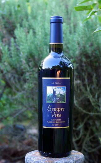 Romeo Vineyards 2005 Sempre Vive "Eugenia" Cabernet Sauvignon 750ml Wine Bottle
