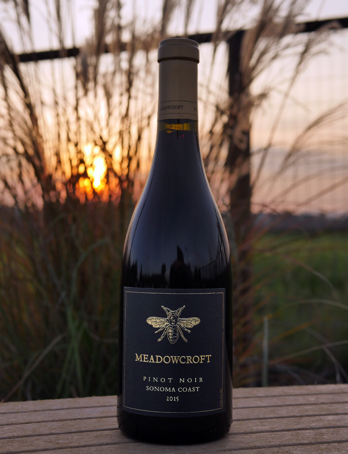 Meadowcroft Wines 2015 Sonoma Coast Pinot Noir 750ml Wine Bottle