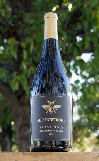 Meadowcroft Wines 2015 Anderson Valley Pinot Noir 750ml Wine Bottle