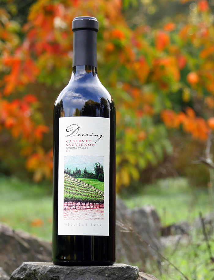 Deering Wine 2011 'Nelligan Road' Sonoma Valley Cabernet Sauvignon 750ml Wine Bottle